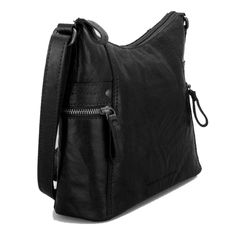 Spikes & Sparrow Crossbody Buidel Black - Afbeelding 2