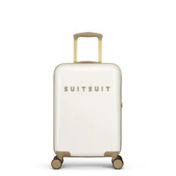 SuitSuit Fab Fusion Handbagage Spinner S White Swan