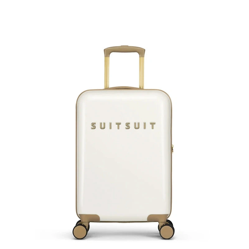 SuitSuit Fab Fusion Handbagage Spinner S White Swan