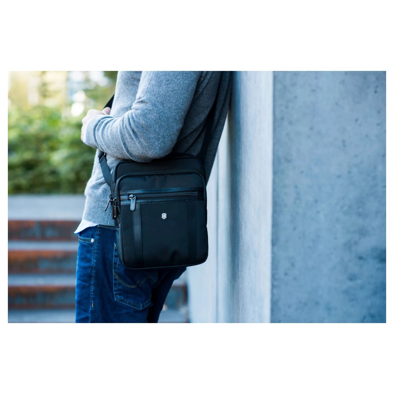 Victorinox Victorinx Works Professional 2.0 Crossbodytas Met Tabletvak Zwart - Afbeelding 7