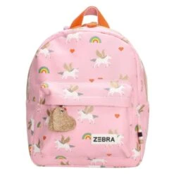 Zebra Trends Rugzak Girls S Unicorn Pink