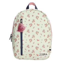 Zebra Trends Rugzak M Girls Unicorn Green